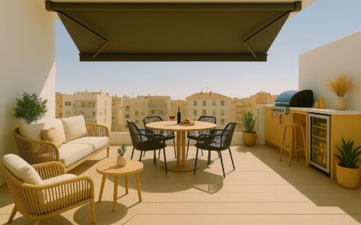 Toppleilighet i Pueblo, Guardamar del Segura | EE9342