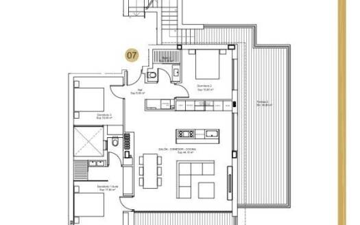 Penthouse in Las Colinas Golf – EE6523