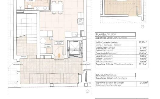 Apartment en Hondón de las Nieves – EE7578