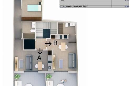 Penthouse en Torrevieja – EE8219