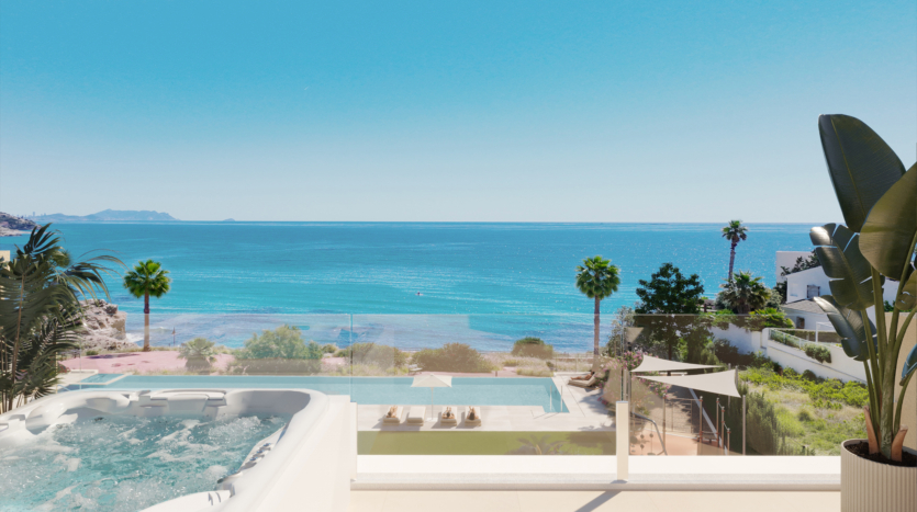 Costa Blanca property — panoramic view of Xàbia, Spain