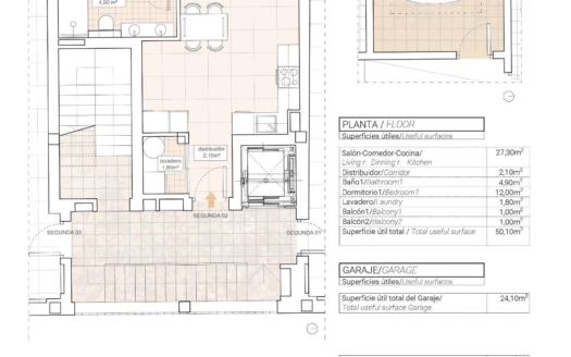 Apartment in Hondón de las Nieves – EE13725